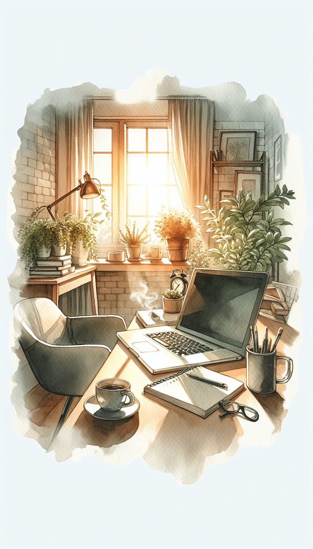 remote work image