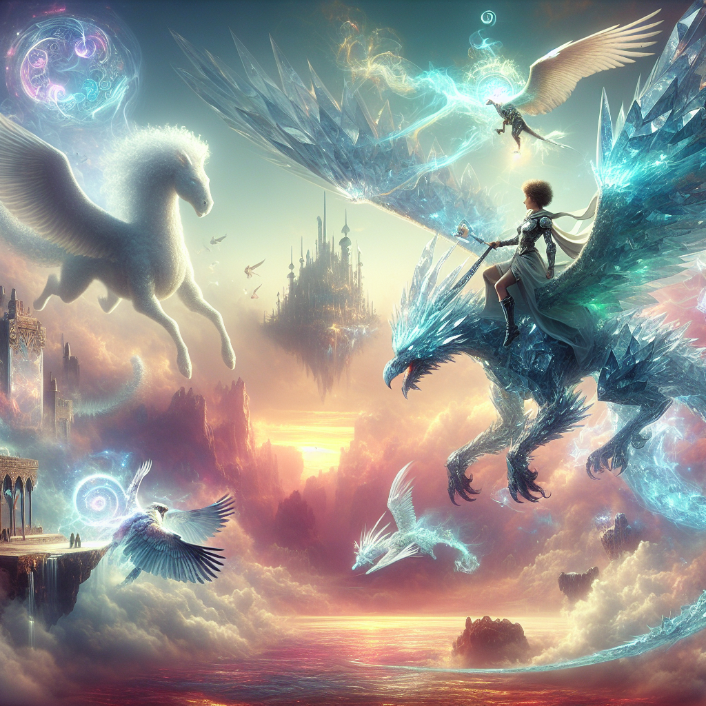flying image