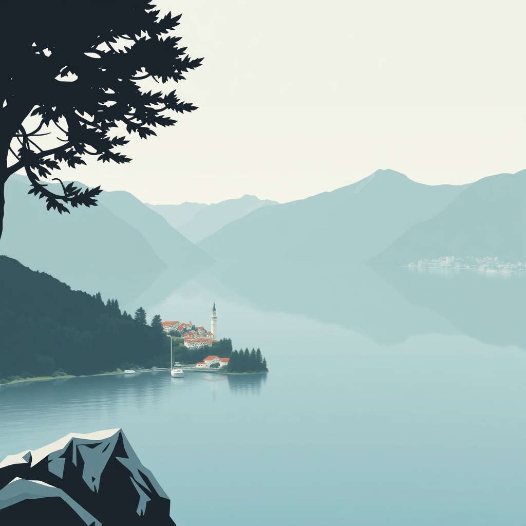 lake como image