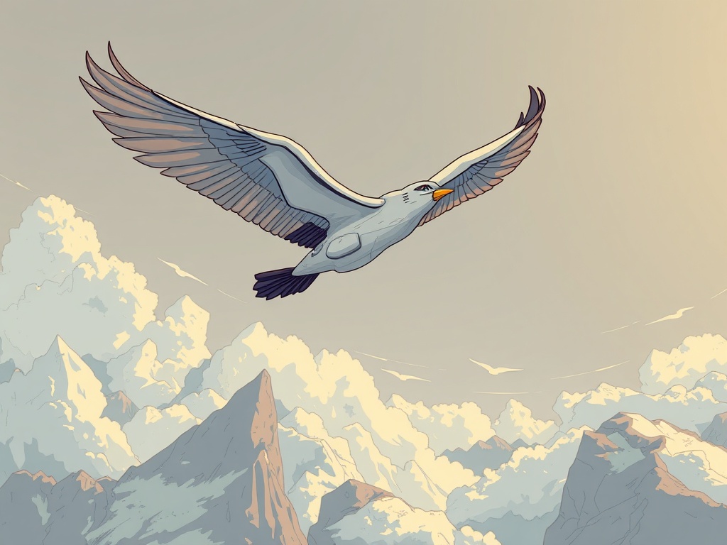 flying image