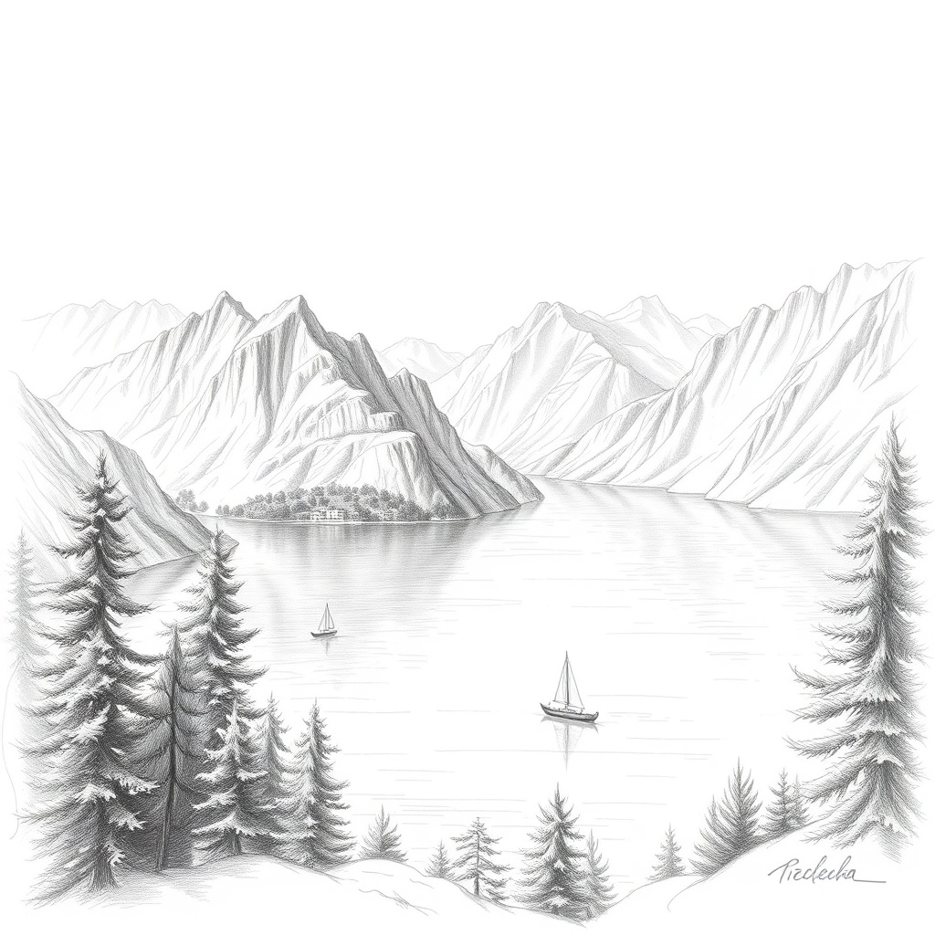 lake como image