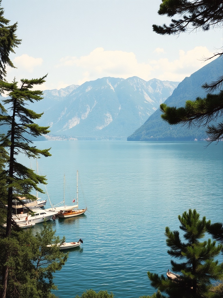 lake como image