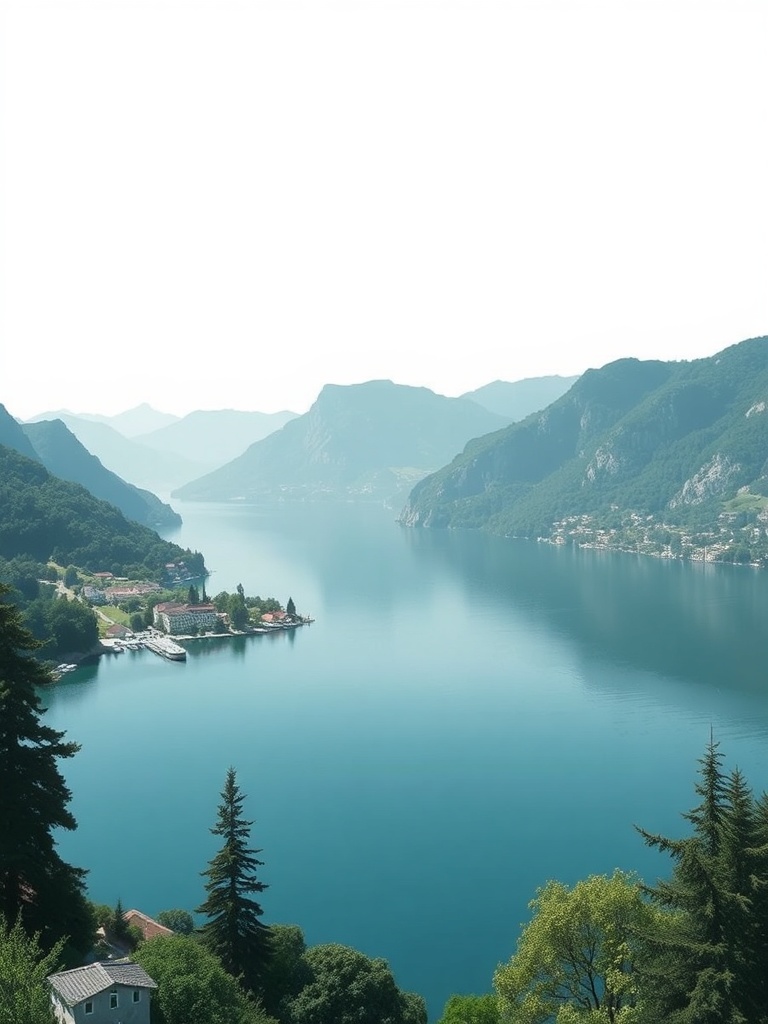 lake como image