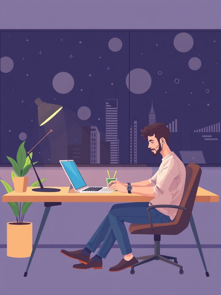 remote work image