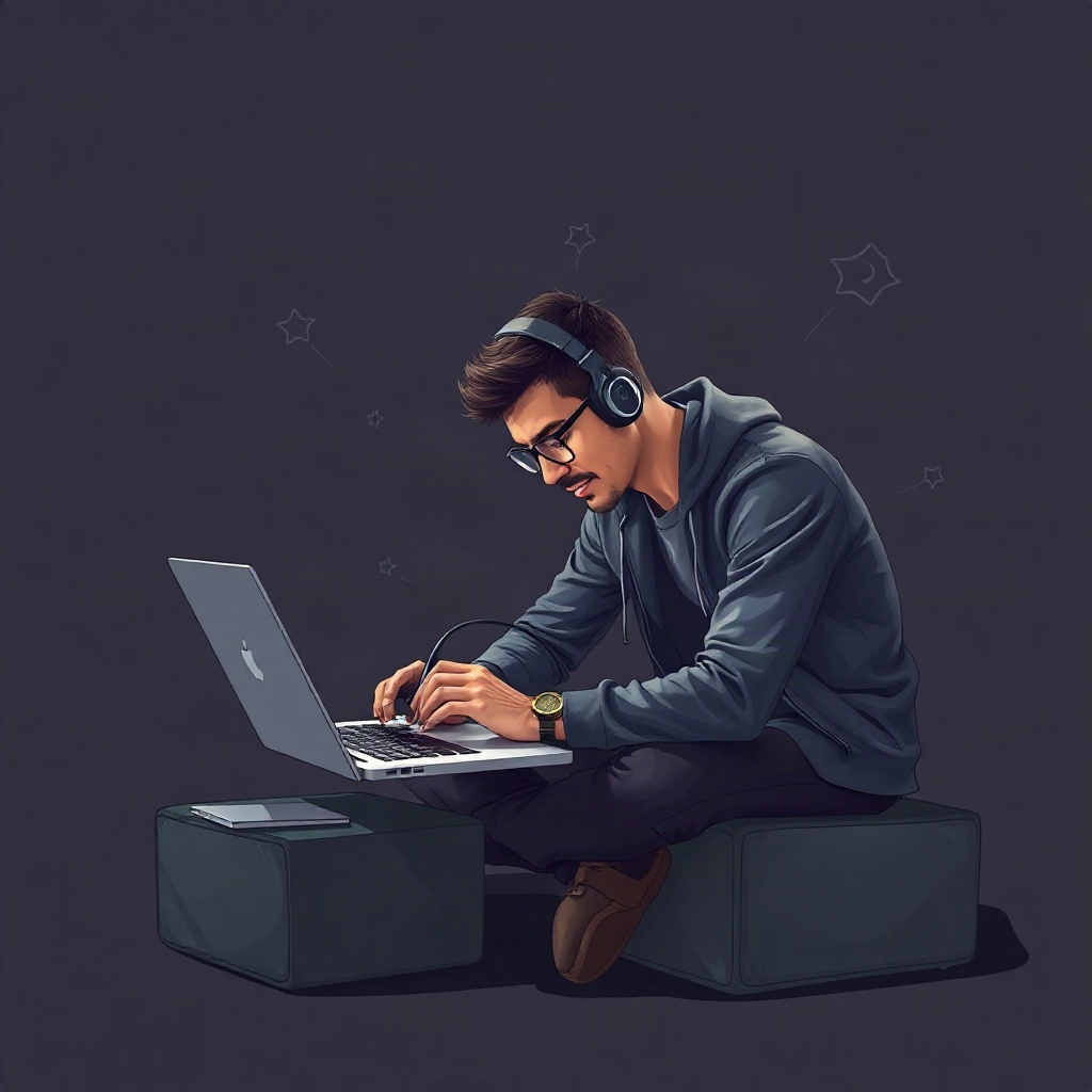 remote work image